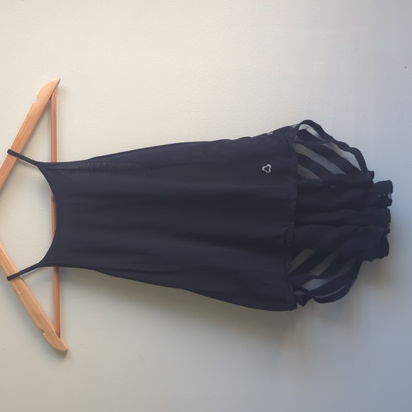 TITIKA. Yoga Light Tank. Lightweight Striped Sheer Back. Size XS - Picture 4 of 8